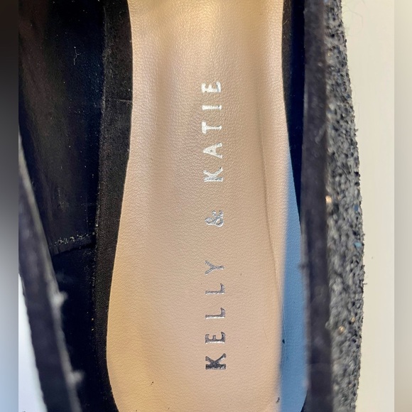 New Glitter black flat shoes - Picture 4 of 4